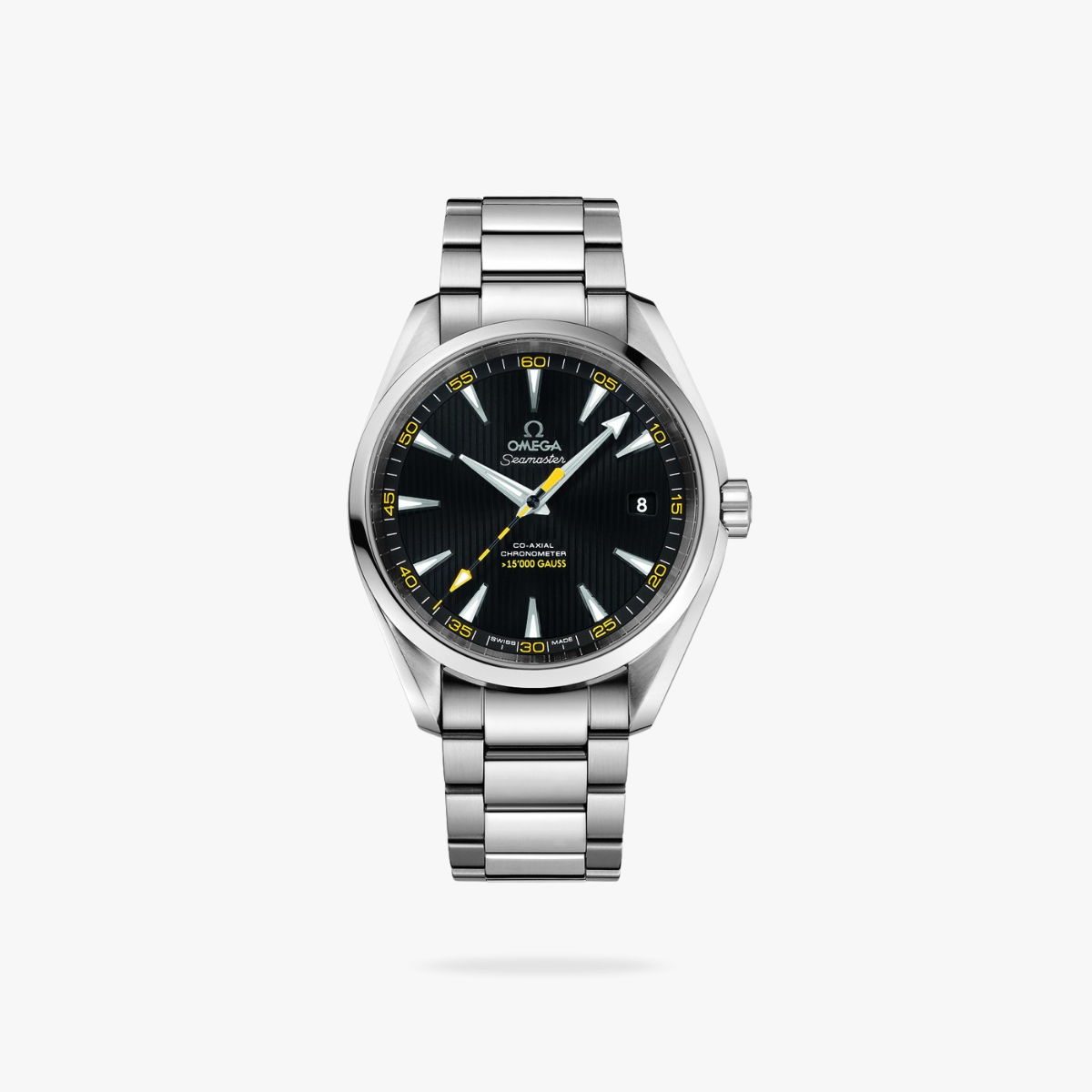 CEL-W-OM-038.png Omega Seamaster Aqua Terra 150M 42mm Steel On Steel Black Dial - Image 1