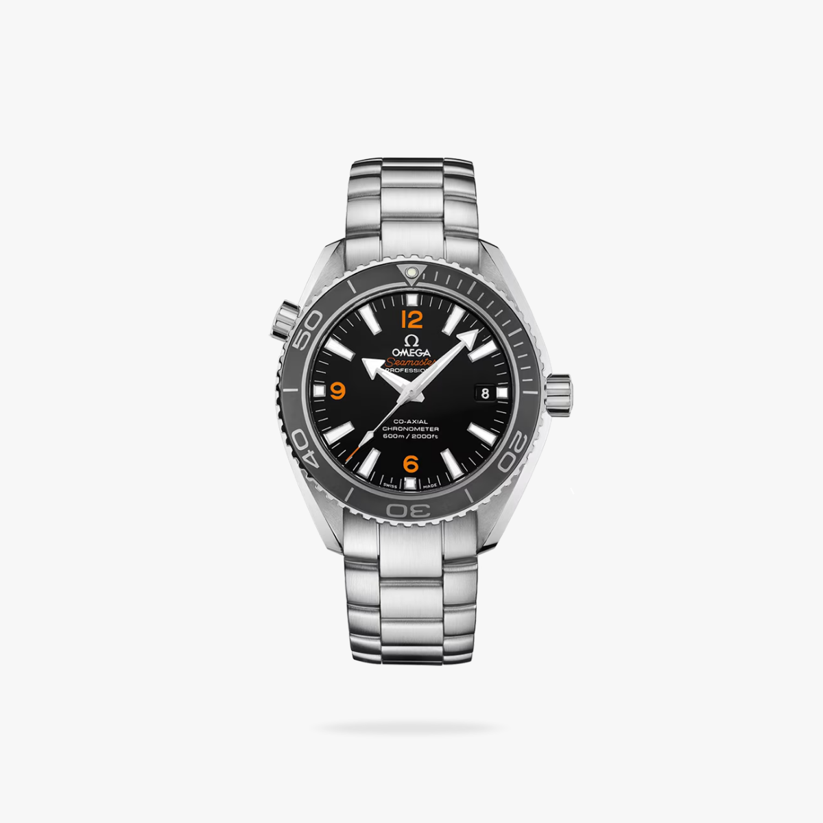 CEL-W-OM-046.png Omega Seamaster Planet Ocean 600M 42mm Steel On Steel Black Dial - Image 1