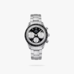 Omega Speedmaster Racing 40mm Steel On Steel Black Silver Dial