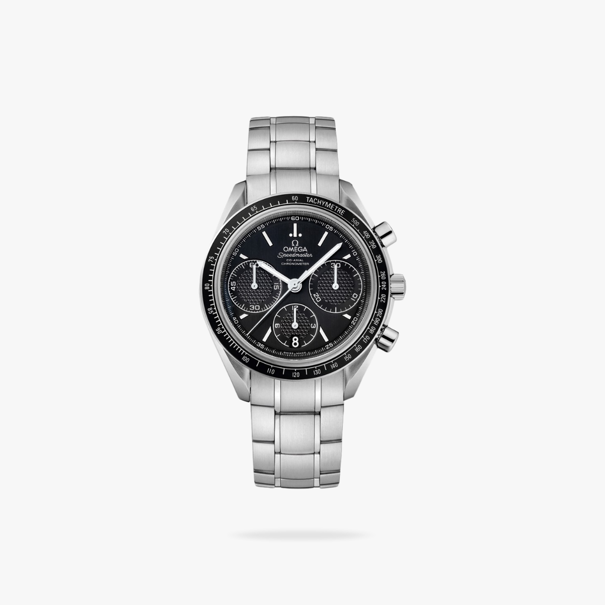 CEL-W-OM-073.png Omega Speedmaster Racing 40mm Steel On Steel Black Dial - Image 1