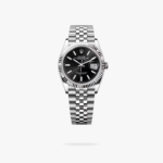 Rolex Datejust 36 mm Jubilee Fluted Bezel Bright black Dial 126234