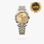 [Super Clone] Rolex Datejust 41 mm Jubilee Fluted Bezel Champagne colour Dial 126333