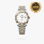 [Super Clone] Rolex Datejust 41 mm Jubilee Fluted Bezel White Dial 126333