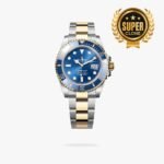[Super Clone] Rolex Submariner Date 41 mm Oyster Blue ceramic Bezel Bright blue Dial 126613LB
