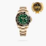 [Super Clone] Rolex GMT Master II 40 mm Oyster Black Bezel Green mint Dial