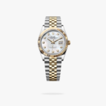 Rolex Datejust 36 mm Jubilee Fluted Bezel White mother of pearl Dial 126233