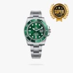 [Super Clone] Rolex Submariner Date 41 mm Oyster Green Bezel Green mint Dial