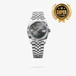 [Super Clone] Rolex Datejust 36 mm Jubilee Fluted Bezel Slate Dial 126233