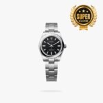 [Super Clone] Rolex Oyster Perpetual 31 mm Oyster Trapeze Bezel Black Dial 277200