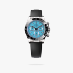 Rolex Cosmograph Daytona 40 mm Oysterflex Ceramic Bezel Ice blue Dial