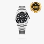 [Super Clone] Rolex Explorer 40 mm Oyster Smooth Bezel Black Dial 224270