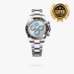 [Super Clone] Rolex Cosmograph Daytona 40 mm Oyster The tachymetric scale Bezel Ice blue Dial 126506