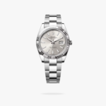 Rolex Datejust 41 mm Jubilee Fluted Bezel Silver Dial 126234