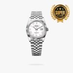 [Super Clone] Rolex Datejust 36 mm Jubilee Fluted Bezel White Dial 126234