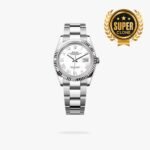 [Super Clone] Rolex Datejust 36 mm Oyster Fluted Bezel White Dial 126234