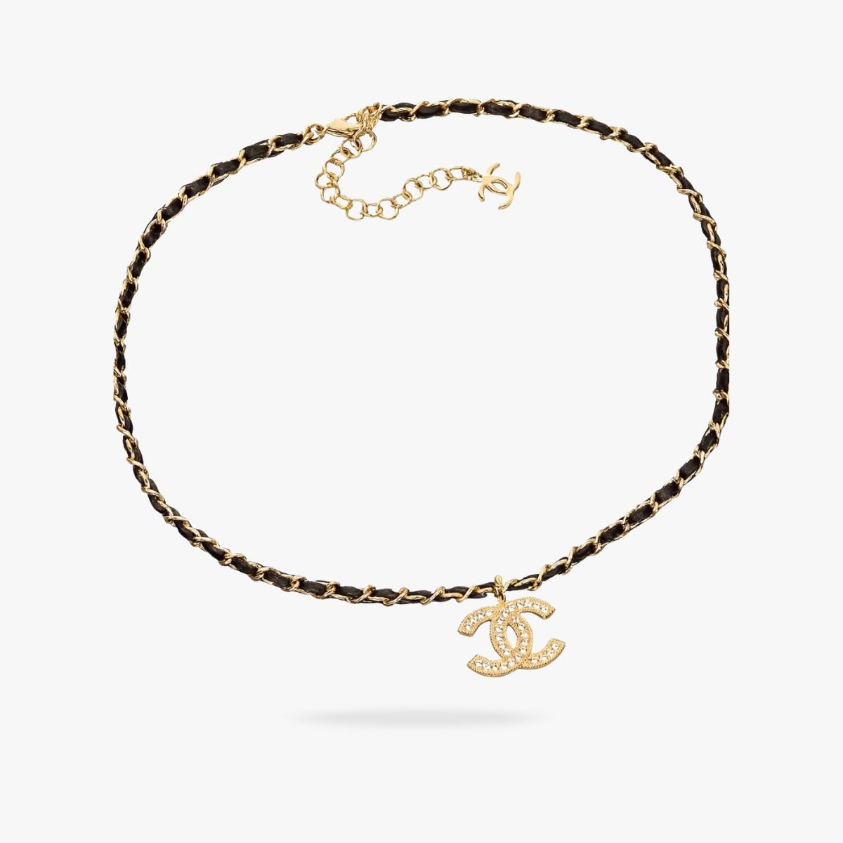 CHANEL-NECKLACES.jpg CHANEL CC Chocker Necklace - Image 1