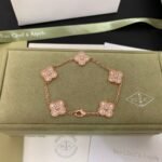 Van Cleef and Arpels Vintage Alhambra bracelet 5 motifs - Image 7