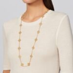 Van Cleef and Arpels Vintage Alhambra long necklace 20 motifs - Image 2