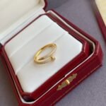 CARTIER Juste un Clou ring small model half-paved - Image 2