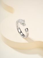 CARTIER Panthère de Cartier ring small model half-paved - Image 3